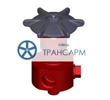 Клапан (вентиль) трехходовой под приварку ручной 1093-10-0 DN 10 PN 13,7 МПа Т560 °С, корпус ст. 12Х1МФ