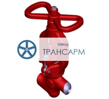 Клапан (вентиль) запорный под приварку ручной 1055-40-0 DN 40 PN 25,0 МПа Т545 °С, корпус ст. 12Х1МФ