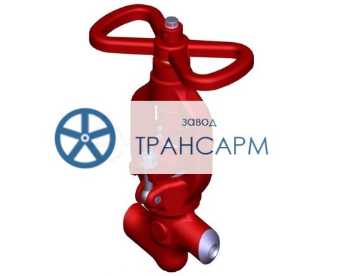 Клапан (вентиль) запорный под приварку ручной 1054-50-0 DN 50 PN 37,3 МПа Т280 °С, корпус ст. 20 Клапан (вентиль) запорный под приварку ручной 1054-50-0 DN 50 PN 37,3 МПа Т280 °С, корпус ст. 20