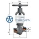 Клапан (вентиль) запорный под приварку ручной 1с-15-5 DN 50 PN 13,7 МПа Т560 °С, корпус ст. 12Х1МФ