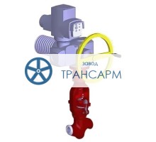 Клапан (вентиль) запорный под приварку с электроприводом (AUMA SA14.6-F14-380/50/3-22) 1053-50-ЭД DN 50 PN 13,7 МПа Т560 °С, корпус ст. 12Х1МФ