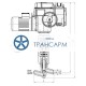 Клапан (вентиль) запорный под приварку с электроприводом (MODACT MON 52032.12J2N) 1053-50-ЭК DN 50 PN 13,7 МПа Т560 °С, корпус ст. 12Х1МФ