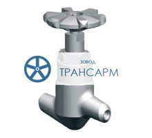 Клапан (вентиль) запорный под приварку ручной 1522-50-М DN 50 PN 6,3 МПа Т425 °С, корпус ст. 20