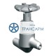 Клапан (вентиль) запорный под приварку ручной 1522-50-М DN 50 PN 6,3 МПа Т425 °С, корпус ст. 20