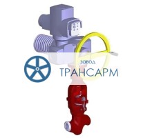 Клапан (вентиль) запорный под приварку с электроприводом (AUMA SA10.2-F10-380/50/3-22) 1с-11-5ЭД DN 50 PN 6,3 МПа Т425 °С, корпус ст. 20