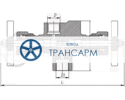 Клапан (вентиль) трехходовой под приварку ручной Т-203 DN 10 PN 14,0 МПа Т560 °С, корпус ст. 20Х13 Клапан (вентиль) трехходовой под приварку ручной Т-203 DN 10 PN 14,0 МПа Т560 °С, корпус ст. 20Х13