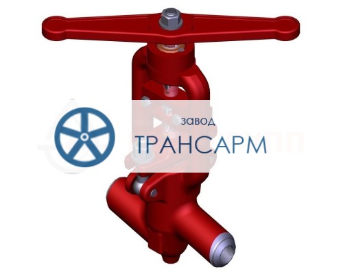 Клапан регулирующий под приварку ручной 10с-1 DN 10 PN 10,0 МПа Т450 °С, корпус ст. 20 Клапан регулирующий под приварку ручной 10с-1 DN 10 PN 10,0 МПа Т450 °С, корпус ст. 20