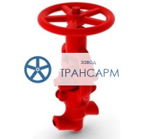 Клапан регулирующий под приварку ручной 10с-5-4-2 DN 50 PN 25,0 МПа Т350 °С, корпус ст. 20