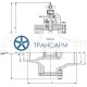Клапан регулирующий под приварку ручной 6с-13-1 DN 80 PN 10,0 МПа Т450 °С, корпус ст. 25Л