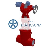 Клапан регулирующий под приварку с электроприводом (876-ЭР-0-V) 993-250-ЭБ DN 250 PN 28,4 МПа Т510 °С, корпус ст. 15Х1М1ФЛ