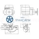 Клапан регулирующий под приварку с электроприводом (МЭОФ-250/25-0,25У-99К) Т-33бэ DN 50 PN 10,0 МПа Т300 °С, корпус ст. 25Л