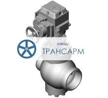 Клапан регулирующий под приварку с электроприводом (МЭОФ 250/25-0,25У-99К) Т-137бмэ DN 250 PN 10,0 МПа Т300 °С, корпус ст. 25Л