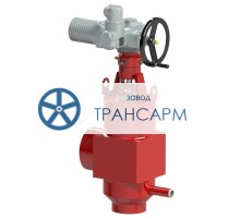 Клапан регулирующий под приварку с электроприводом (ПЭМ-Б2У) 18с-8-2-01Э DN 150 PN 13,7 МПа Т560 °С, корпус ст. 12Х1МФ