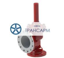 Клапан предохранительный фланцевый 7с-6-2 DN 200 PN 4,0 МПа Т450 °С, корпус ст. 25Л