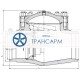 Клапан обратный под приварку 1516-80-0А DN 80 PN 10,0 МПа Т450 °С, корпус ст. 15ГС