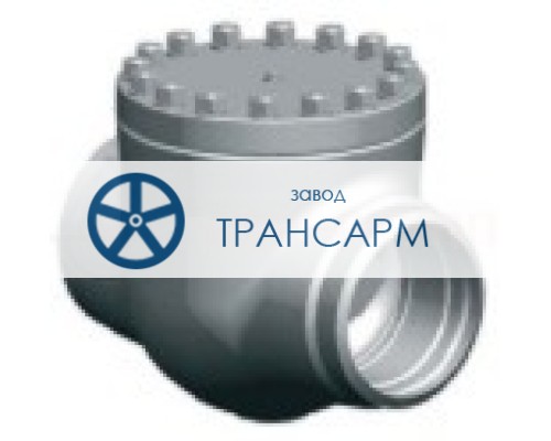 Клапан обратный под приварку 1516-80-0А DN 80 PN 10,0 МПа Т450 °С, корпус ст. 15ГС Клапан обратный под приварку 1516-80-0А DN 80 PN 10,0 МПа Т450 °С, корпус ст. 15ГС