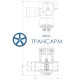 Задвижка запорная под приварку с электроприводом (MODACT MON 52031.2222N) 1511-80-ЭК DN 80 PN 10,0 МПа Т450 °С, корпус ст. 15ГС