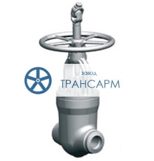 Задвижка запорная под приварку ручная 1120-100-М DN 100 PN 37,3 МПа Т280 °С, корпус ст. 20
