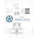 Задвижка запорная под приварку с электроприводом (792-Э-0а) 1120-100-Э DN 100 PN 37,3 МПа Т280 °С, корпус ст. 20