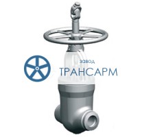 Задвижка запорная под приварку ручная 1120-100-М-01 DN 100 PN 23,5 МПа Т250 °С, корпус ст. 20