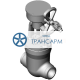 Задвижка запорная под приварку с коническим редуктором 881-100-КЗ DN 100 PN 25,0 МПа Т545 °С, корпус ст. 15Х1М1Ф