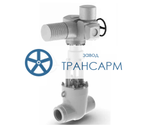 Задвижка запорная под приварку с электроприводом (AUMA SA14.6) 1156-125-ЭД DN 125 PN 9,8 МПа Т540 °С, корпус ст. 15Х1М1Ф Задвижка запорная под приварку с электроприводом (AUMA SA14.6) 1156-125-ЭД DN 125 PN 9,8 МПа Т540 °С, корпус ст. 15Х1М1Ф