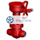 Задвижка запорная под приварку с коническим редуктором 1156-150-КЗ DN 150 PN 4,0 МПа Т545 °С, корпус ст. 15Х1М1Ф