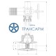 Задвижка запорная под приварку с электроприводом (AUMA SA14.6) 1156-150-ЭД DN 150 PN 4,0 МПа Т545 °С, корпус ст. 15Х1М1Ф