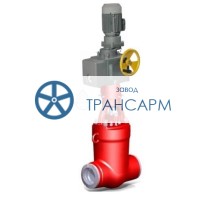 Задвижка запорная под приварку с электроприводом (ПЭМ-Б2М У2) 1156-150-ЭЧ DN 150 PN 4,0 МПа Т545 °С, корпус ст. 15Х1М1Ф