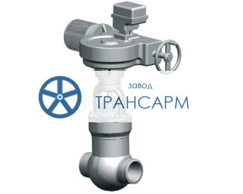 Задвижка запорная под приварку с электроприводом (AUMA SA14.6/GK25.2-F25-380/50/3-22) 1013-175-ЭД DN 175 PN 13,7 МПа Т560 °С, корпус ст. 15Х1М1Ф Задвижка запорная под приварку с электроприводом (AUMA SA14.6/GK25.2-F25-380/50/3-22) 1013-175-ЭД DN 175 PN 13,7 МПа Т560 °С, корпус ст. 15Х1М1Ф