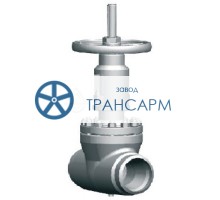 Задвижка запорная под приварку ручная 1511-200-МБ DN 200 PN 10,0 МПа Т450 °С, корпус ст. 15ГС
