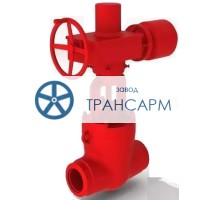 Задвижка запорная под приварку с электроприводом (795-Э-0) 882-250-Э DN 250 PN 23,5 МПа Т250 °С, корпус ст. 15ГС