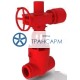 Задвижка запорная под приварку с электроприводом (795-Э-0) 882-250-Э DN 250 PN 23,5 МПа Т250 °С, корпус ст. 15ГС