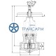 Задвижка запорная под приварку ручная 884-250-ГП DN 250 PN 28,4 МПа Т510 °С, корпус ст. 15Х1М1Ф