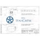 Задвижка запорная под приварку с коническим редуктором 933-200-КЗ DN 200 PN 11,0 МПа Т300 °С, корпус ст. 08Х18Н10Т