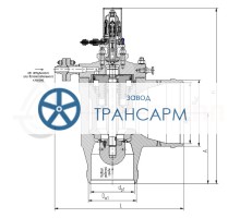 Клапан предохранительный под приварку PN 4,6 МПа Т260 °С, корпус ст. 20