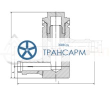 Клапан (затвор) обратный под приварку 943-50-0 DN 50 PN 20,0 МПа Т350 °С, корпус ст. 08Х18Н10Т