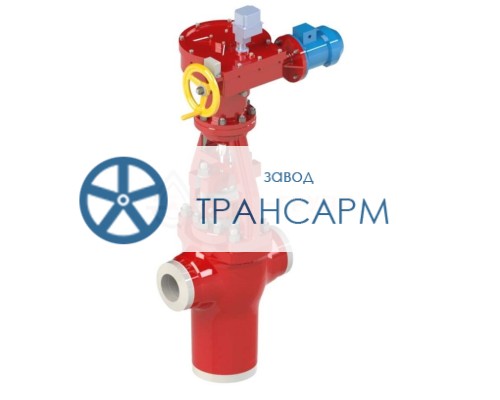 Клапан запорно-дроссельный с электроприводом под приварку 936-150/250-Э DN 150 PN 7,8 МПа Т300 °С, корпус ст. 20 Клапан запорно-дроссельный с электроприводом под приварку 936-150/250-Э DN 150 PN 7,8 МПа Т300 °С, корпус ст. 20