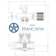 Клапан дроссельный под приварку с электроприводом 993-175-ЭБ DN 175 PN 28,4 МПа Т510 °С, корпус ст. 20ХМФЛ