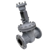 Задвижка клиновая МЗТА ЗКЛ2-40 30с915нж ГАЗ Ду250 Ру40 фланцевая, корпус - сталь 25Л, уплотнение -металл/металл, с выдвижным штоком, под привод