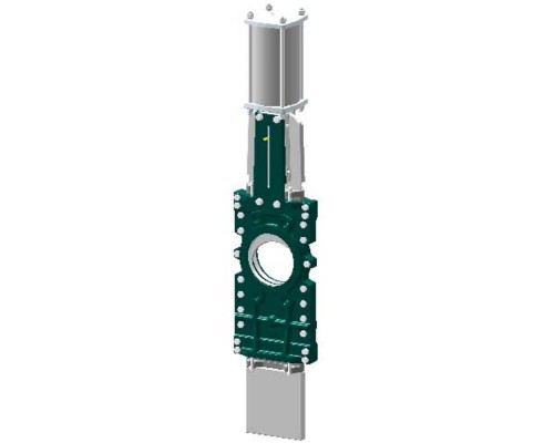 Задвижка шиберная Tecofi VGT 4400-03N Ду200 Ру10 со сквозным ножом с пневмоприводом 2х стороннего действия, корпус ковкий чугун, уплотнение нитрил Задвижка шиберная Tecofi VGT 4400-03N Ду200 Ру10 со сквозным ножом с пневмоприводом 2х стороннего действия, корпус ковкий чугун, уплотнение нитрил