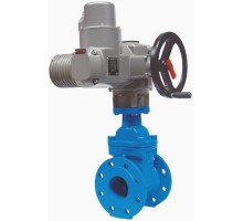Задвижка клиновая Jafar 2911 Ду600 Ру16 с э/приводом AUMA SA14.5