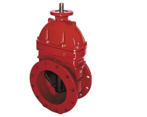 Задвижка чугунная красная ABRA A40-16-BS200 Ду200 Ру16 30ч939р красная с голым штоком Задвижка чугунная красная ABRA A40-16-BS200 Ду200 Ру16 30ч939р красная с голым штоком