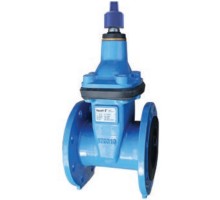 Задвижка клиновая Tecofi VOC4241C-051 Ду125 Ру10/16 фланцевая, корпус - чугун, уплотнение - EPDM, обрезиненный клин, Тмакс=80°С, c квадратом под ключ