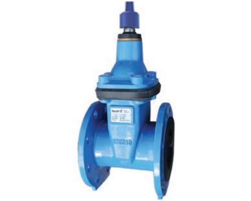 Задвижка клиновая Tecofi VOC4241C-051 Ду125 Ру10/16 фланцевая, корпус - чугун, уплотнение - EPDM, обрезиненный клин, Тмакс=80°С, c квадратом под ключ Задвижка клиновая Tecofi VOC4241C-051 Ду125 Ру10/16 фланцевая, корпус - чугун, уплотнение - EPDM, обрезиненный клин, Тмакс=80°С, c квадратом под ключ