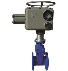 Задвижка клиновая ABRA A40 Ду150 Ру16 с эл.приводом ГЗ-А.150/24, 380В