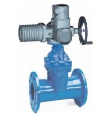 Задвижка AVK клиновая фланцевая длинная с электроприводом AUMA norm DN450 PN16
