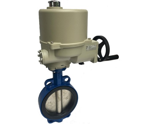 Затвор поворотный ABRA BUV-VF826D Ду100 Ру16 EPDM с эл.приводом ГЗ-ОФ-70/5,5М 3x380 В Затвор поворотный ABRA BUV-VF826D Ду100 Ру16 EPDM с эл.приводом ГЗ-ОФ-70/5,5М 3x380 В