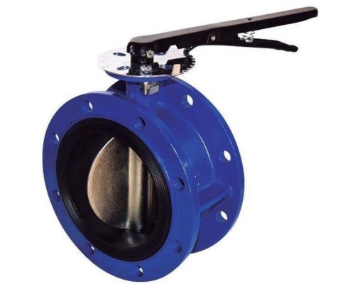 Затвор дисковый поворотный Dendor 021F Ду125 Ру16 фланцевый корпус - чугун, диск - чугун,голый шток Затвор дисковый поворотный Dendor 021F Ду125 Ру16 фланцевый корпус - чугун, диск - чугун,голый шток