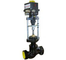 Клапан запорный (КЗМЭ) 15ч918нж 1/2″ Ду15 Ру16 муфтовый с приводом ST mini